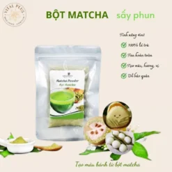 (100gram) Bột Trà - Bột Matcha - Matcha Powder - Vital Plus - Shop Nhà Anise