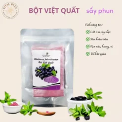 (0.5 KG) Bột trái cây - Bột Việt Quất - Blueberry Powder - Vital Plus - Shop Nhà Anise