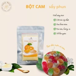 (50 gram) Bột trái cây - Bột Cam - Orange Powder - Vital Plus - Shop Nhà Anise