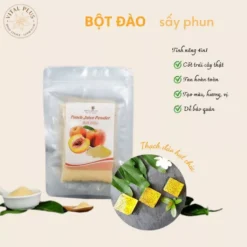 (50 gram) Bột trái cây - Bột Đào - Peach Powder - Vital Plus - Shop Nhà Anise